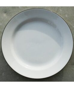 NATUR Lavendelblå, Tallrik 18 cm m bräm