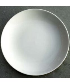 BAS Vit, Tallrik 22 cm u bräm