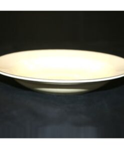 NATUR Plommongul, Tallrik 23 cm, djup
