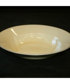 NATUR Plommongul, Tallrik 29 cm, djup, stengods