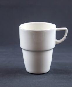 BAS Vit, Mugg, Stina hög