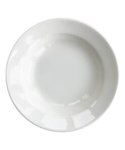 BAS Vit, Tallrik 23 cm, djup