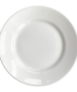 BAS Vit, Tallrik 28 cm m bräm