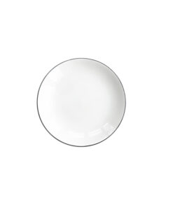 NATUR Snövit, Tallrik 18 cm u bräm