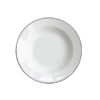 NATUR Snövit, Tallrik 23 cm, djup