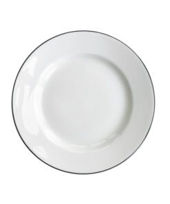 NATUR Snövit, Tallrik 24 cm m bräm