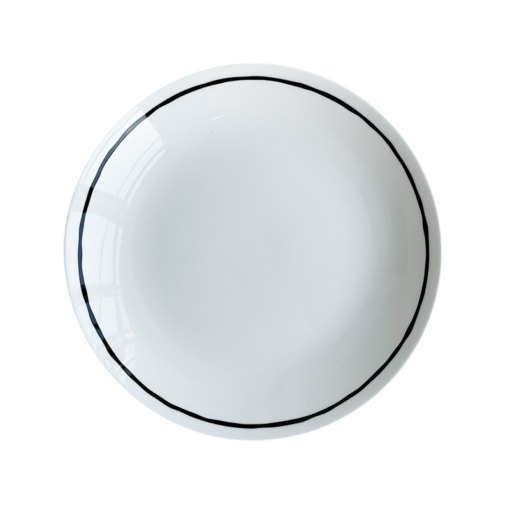 SIXTEN SVART Linje, Tallrik 18 cm u bräm - Bild 2