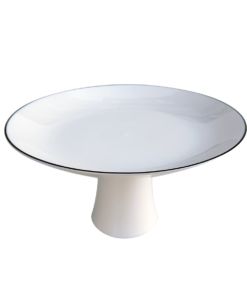 NATUR Snövit, Tårtfat 24 cm